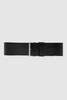 St. Agni Wide Classic Belt - Black - Thumbnail 4