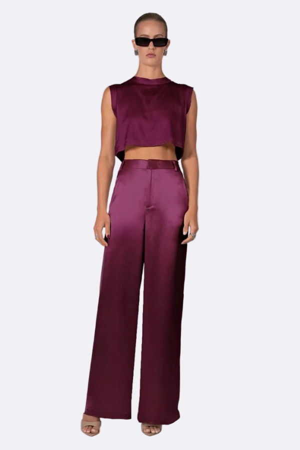 Nonchalant Label Esme Pants - Plum