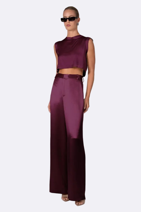 Nonchalant Label Esme Pants - Plum
