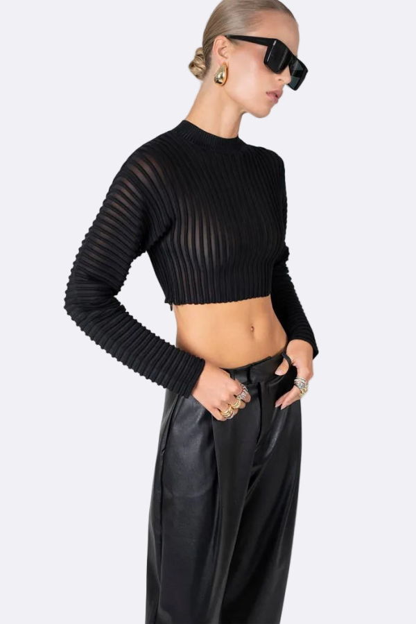 Nonchalant Label Nomi Sweater - Black