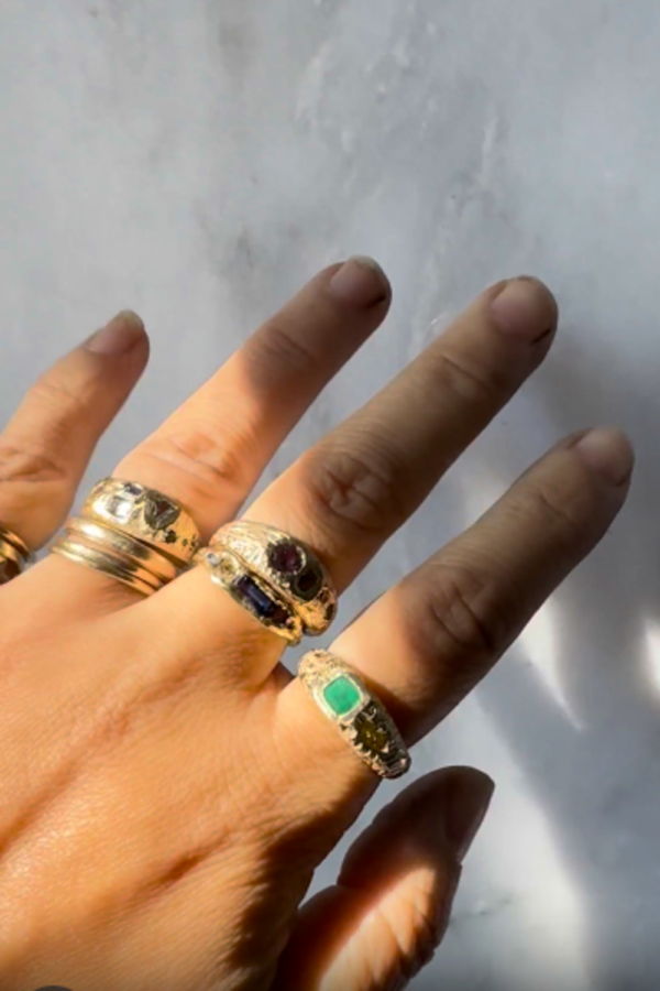 Elaine Ho 14K Gold Ring