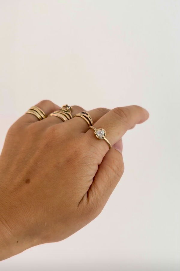 Elaine Ho 14K Gold Ring