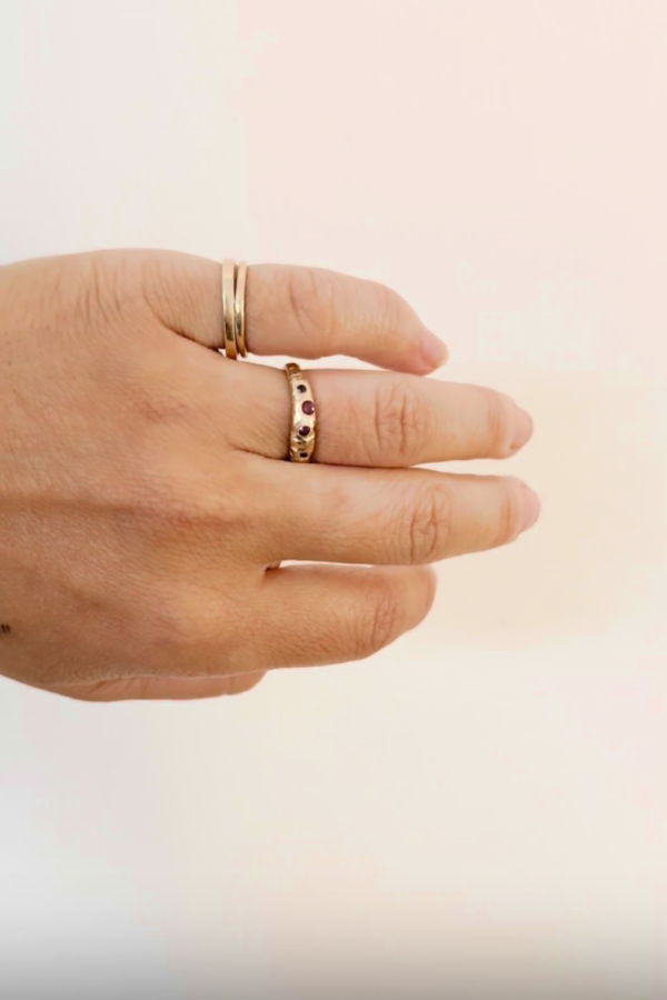 Elaine Ho 14K Gold Ring