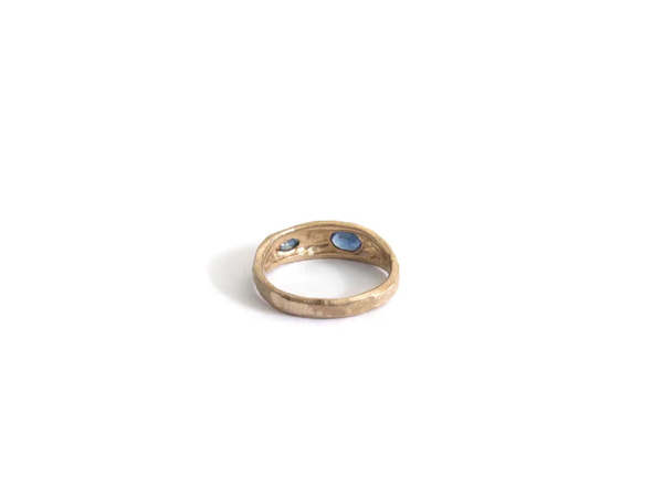 Elaine Ho 14K Gold Sapphire Ring