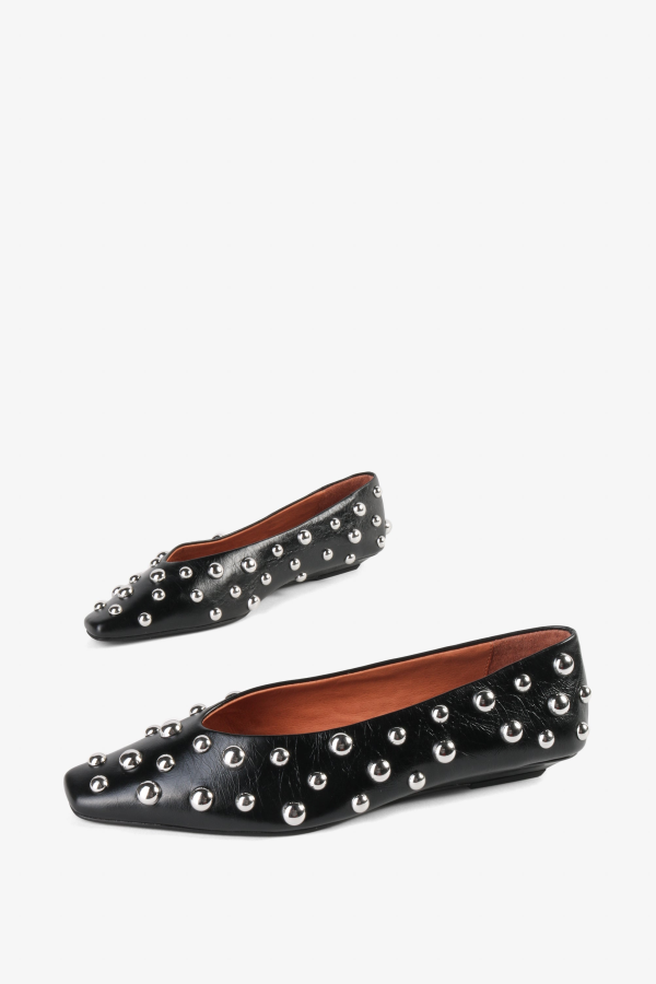 "INTENTIONALLY __________." Switch Dome Studded Flats