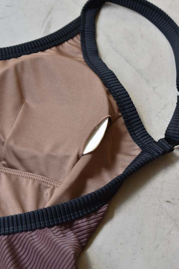 Monamour x at Dawn. Eco Ribbed Full Piece