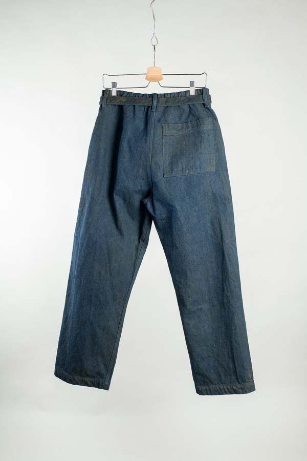 Yoko Sakamoto Belted Trouser - Yellow Ochre | Garmentory