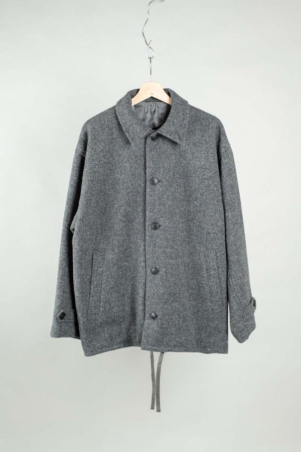 Yoko Sakamoto Coach Jacket - Charcoal Gray