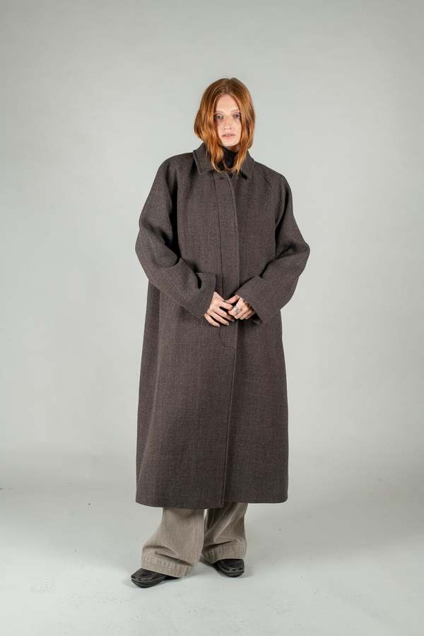 Skall Studio Mary Coat - Mole | Garmentory