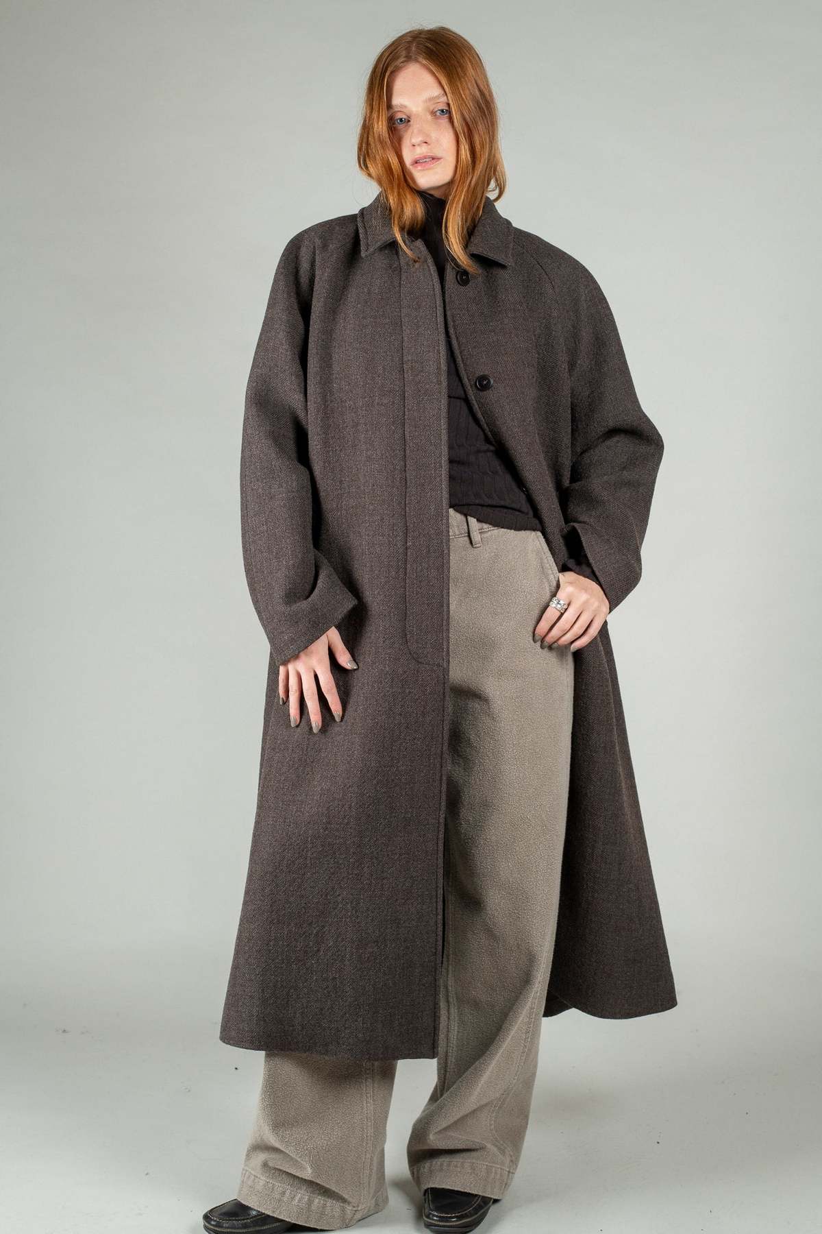 Skall Studio Mary Coat - Mole | Garmentory