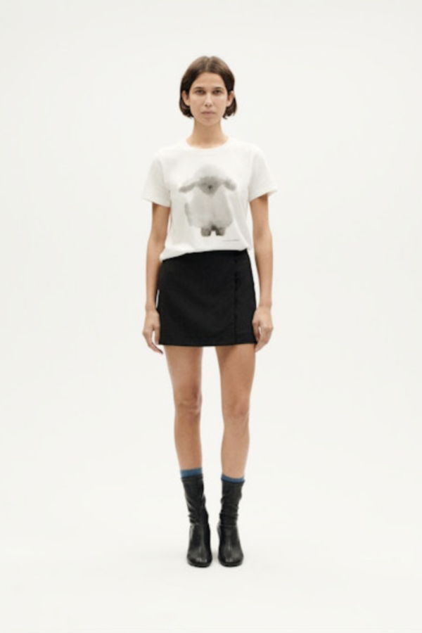 Thinking MU Mini Cold Wool Tania Skirt