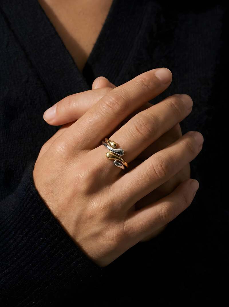 MATTER MATTERS Together Two Tone Ring - Two Tone