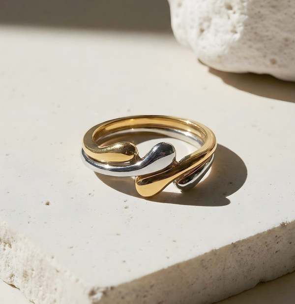 MATTER MATTERS Together Two Tone Ring - Two Tone
