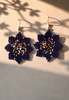 IKKIVI Bead Earrings - Blue - Thumbnail 2