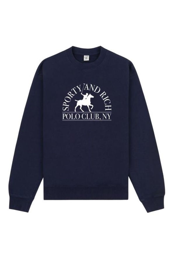 SPORTY & RICH Tunic Top - Dark Navy