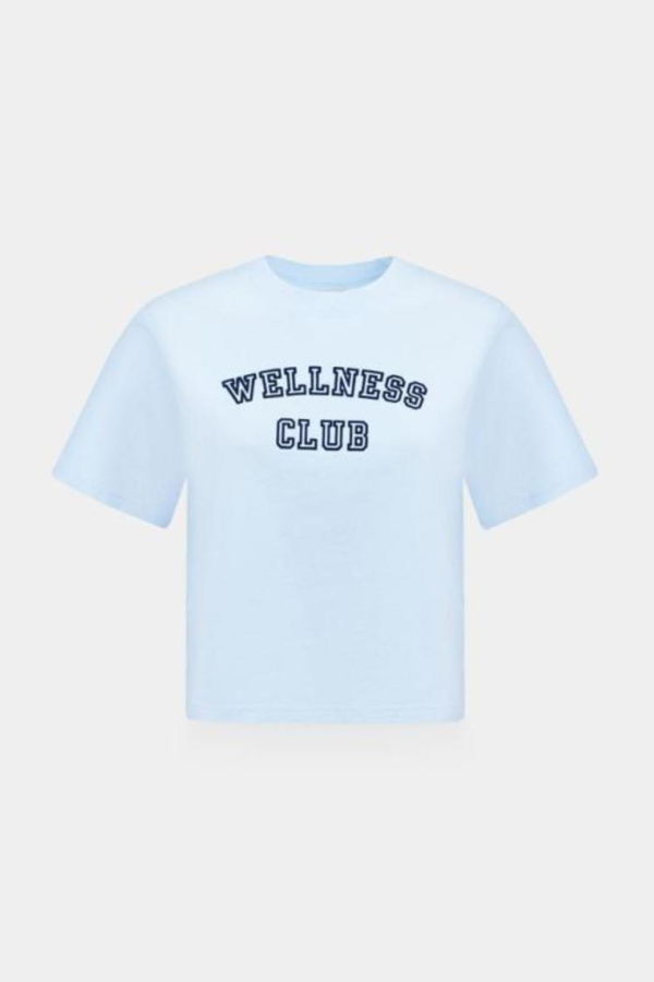 SPORTY & RICH TO047602010BL903900 Top - Ciel