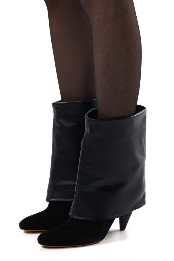 Proenza Schouler Cone Heel Boots - Black