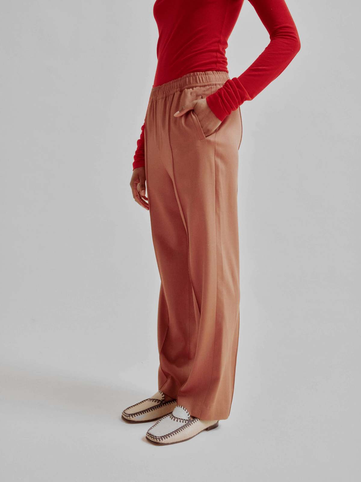 SAYAKA DAVIS NEW YORK Wool Track Pants - Image 2 of 4