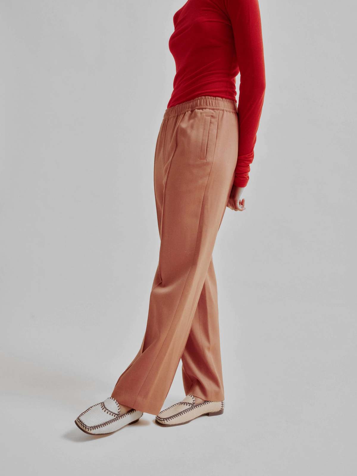 SAYAKA DAVIS NEW YORK Wool Track Pants - Image 3 of 4