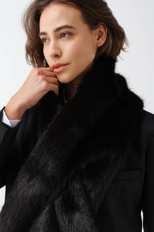 Helen Moore Luxe Faux Fur Scarf