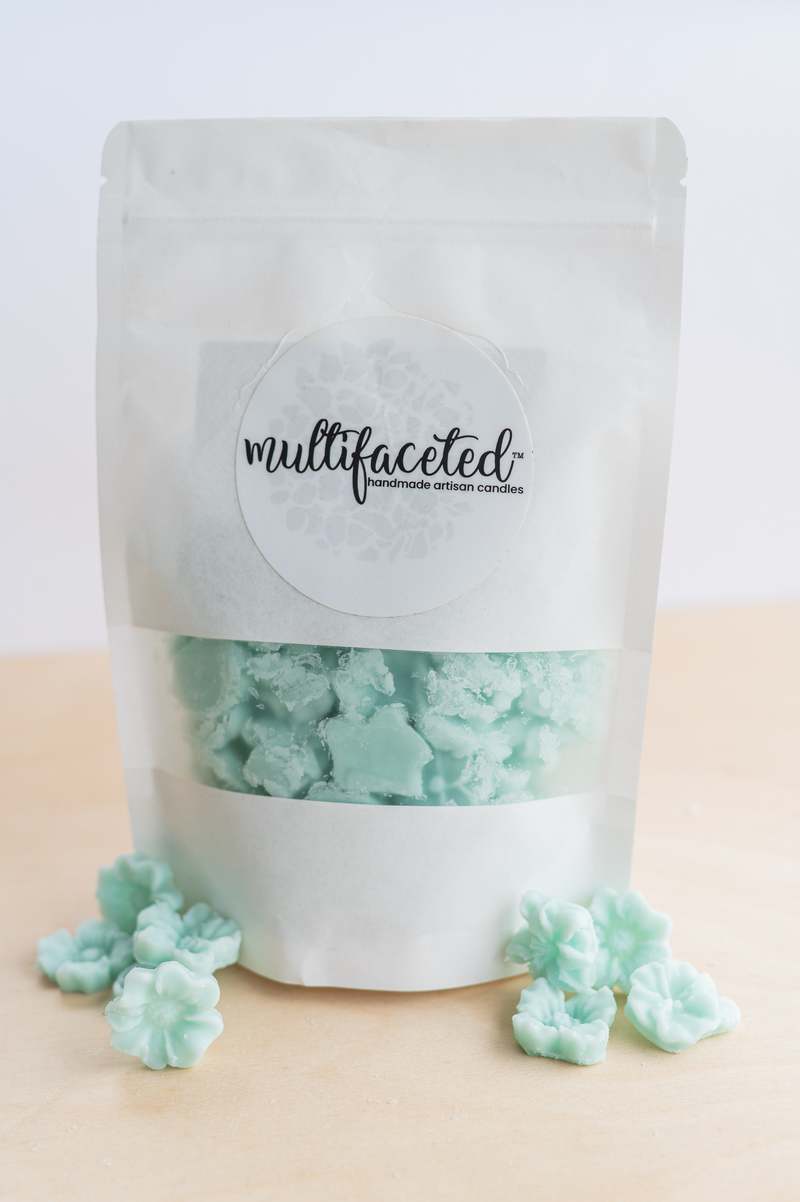 Multifaceted Artisan Candles Dahlia Flower Candle