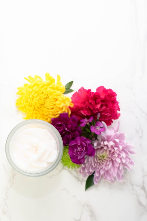 Multifaceted Artisan Candles Gardenia Flower Candle