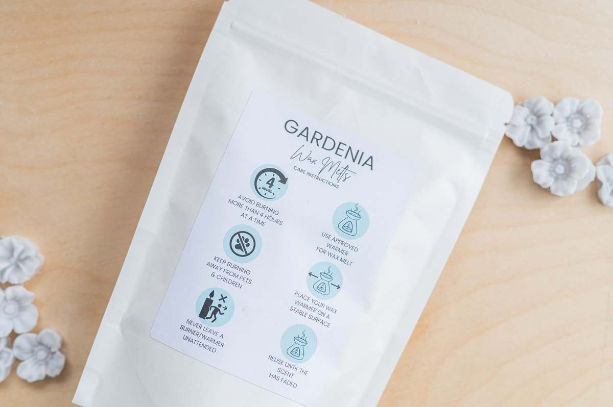 Multifaceted Artisan Candles Gardenia Flower Candle - Image 4 of 4