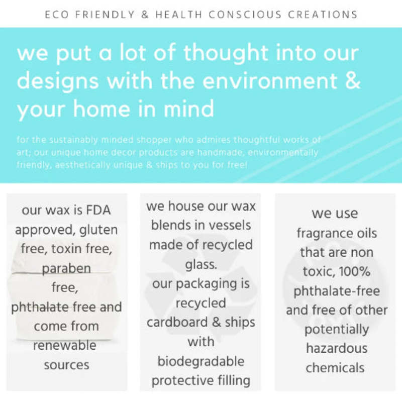 Multifaceted Artisan Candles Gingerbread Scent 8 oz Candle