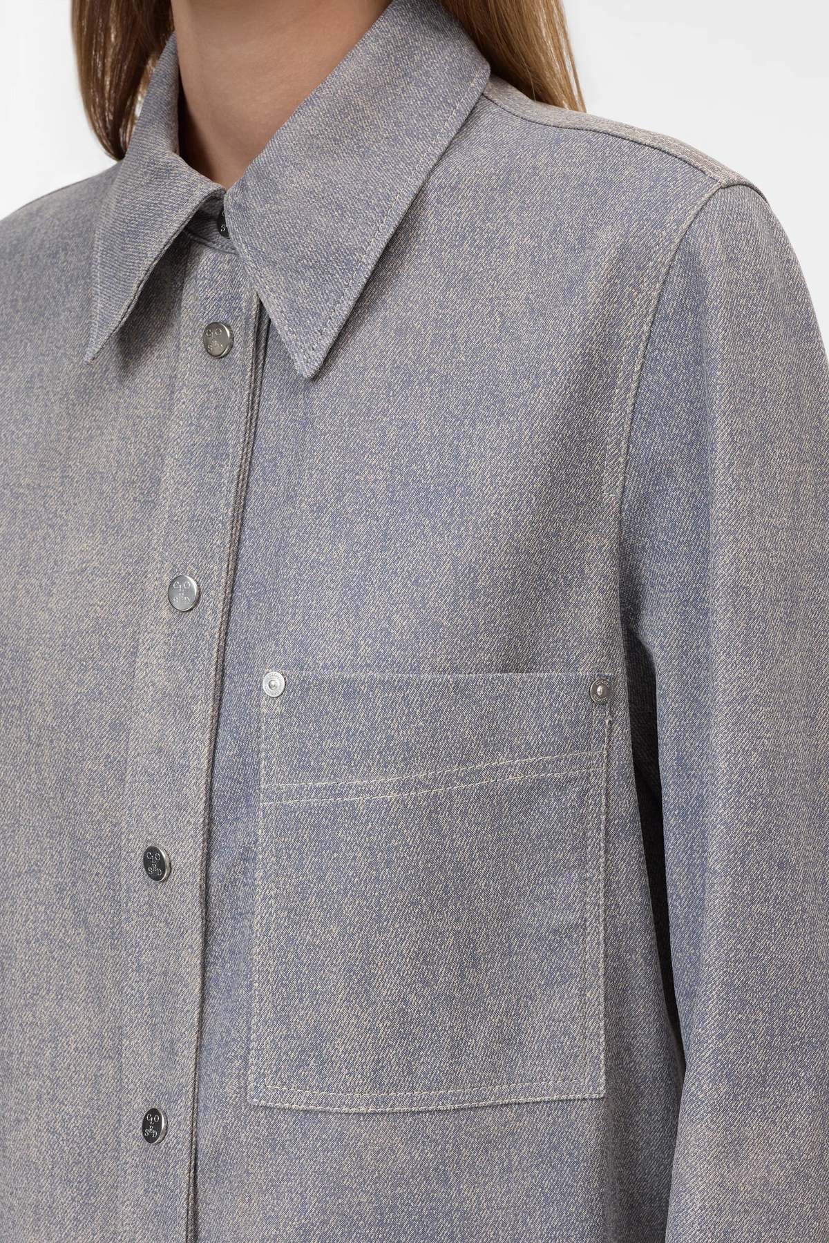 Closed Slim Jacket - Eclipse Blue - Image 4 of 6