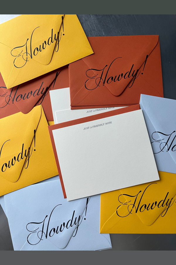 Jenn’s Nice Designs Howdy Notecard Set