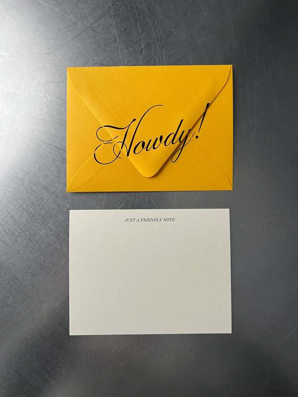 Jenns Nice Designs Howdy Notecard Set