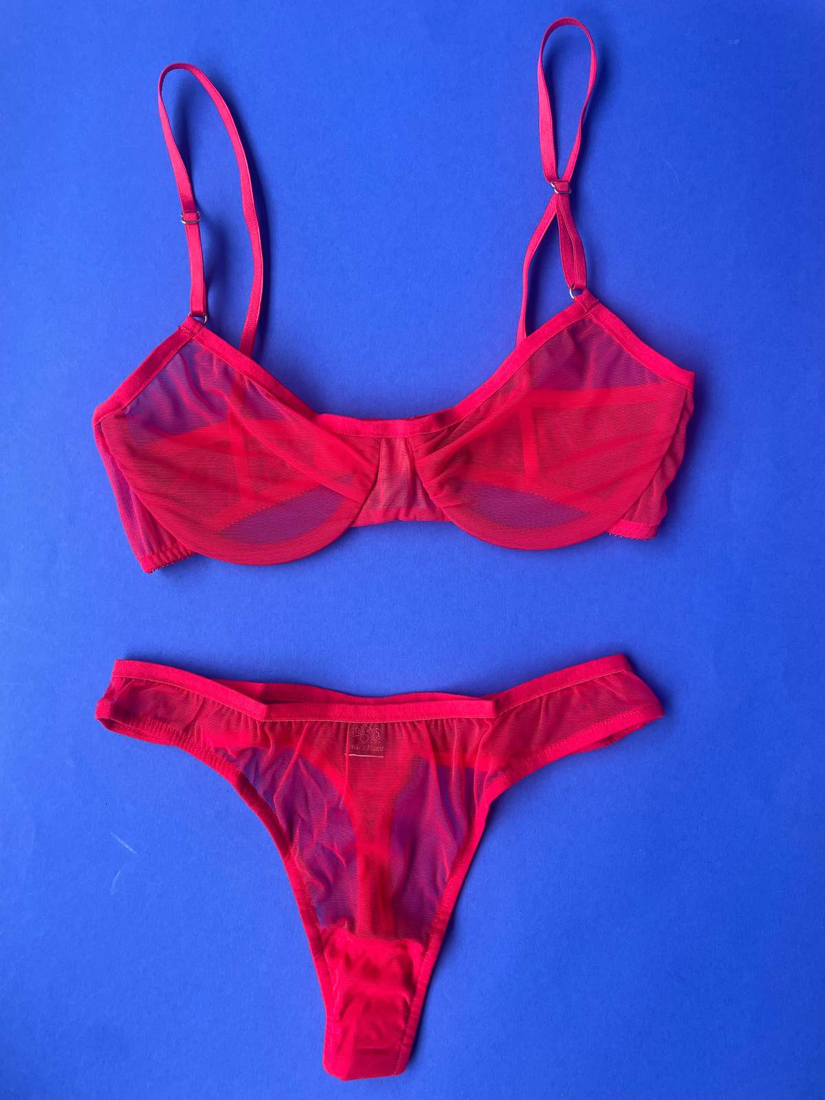 Only Hearts Whisper Underwire Bra - Tango Red - Image 2 of 3