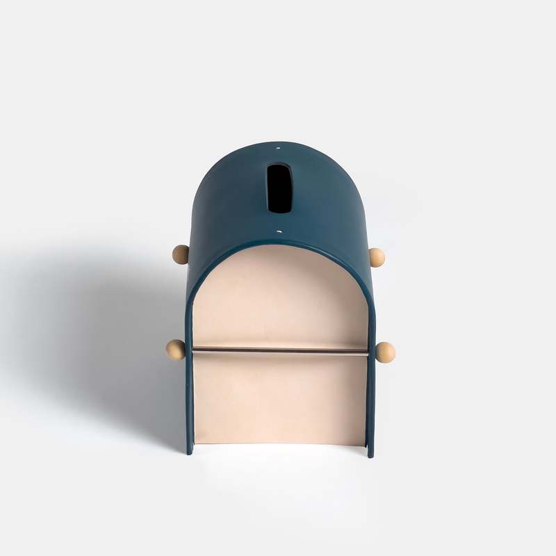 Dotlinesurface 007-1 Arch Tissue Box Cover - Teal