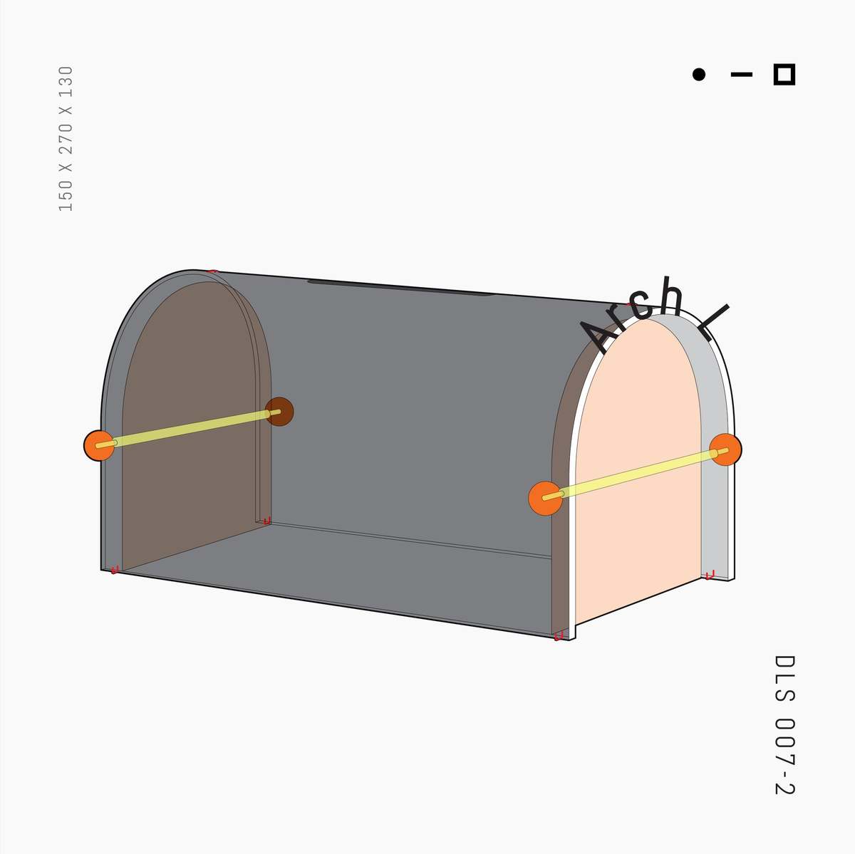 Dotlinesurface Arch L - Caper - Image 11 of 11