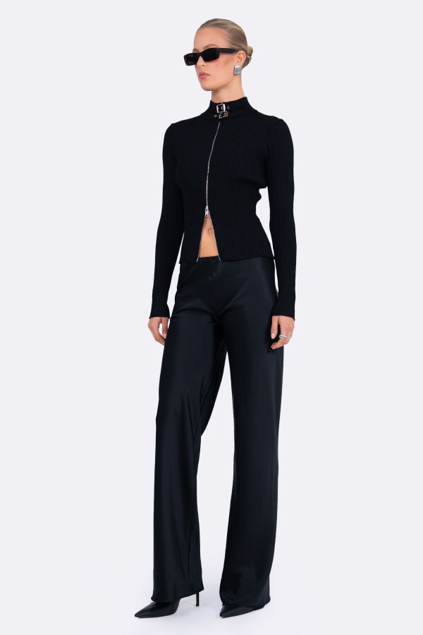 Nonchalant Label Dion Cardigan - Black