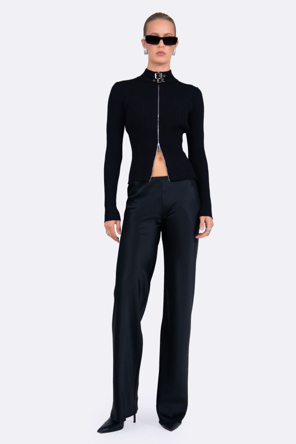 Nonchalant Label Dion Cardigan - Black