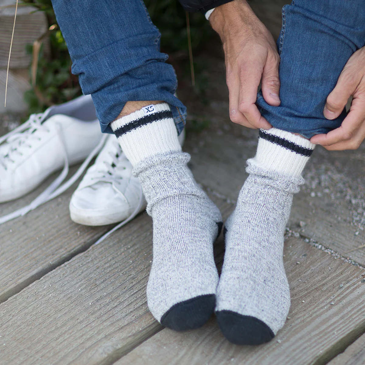 XS Unified Unified Wool Camp Socks - Image 6 of 9