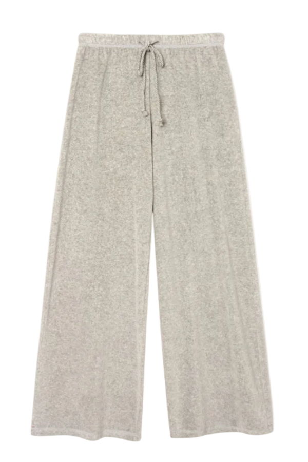 Xirena Manon Velour Pant - Heather Grey
