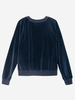 Xirena Pierre Velour Sweatshirt - Sapphire - Thumbnail 2