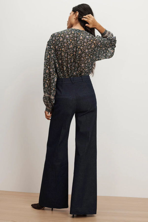 Veronica Beard Crue Pant - Midnight Wash