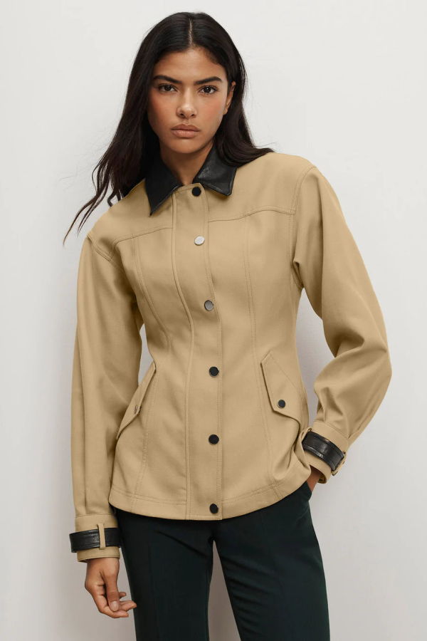 Veronica Beard Talla Jacket - Sand