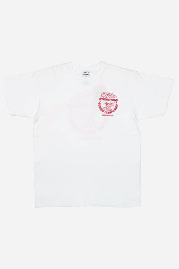 WILD DONKEY Short Sleeve Tee - White