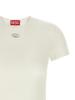 DIESEL Short Sleeve Tee - Off White - Thumbnail 3
