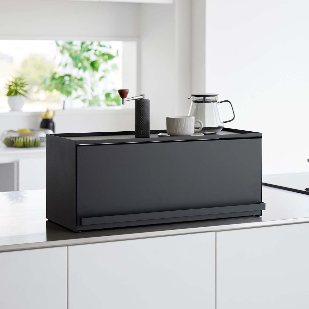 Yamazaki Home Front-Opening Kitchen Countertop Storage Rack Kitchen Organizer - Image 11 of 17