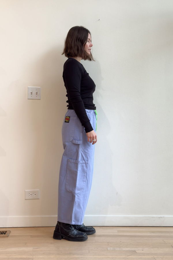 Meals Canvas Chef Pant - Lavender