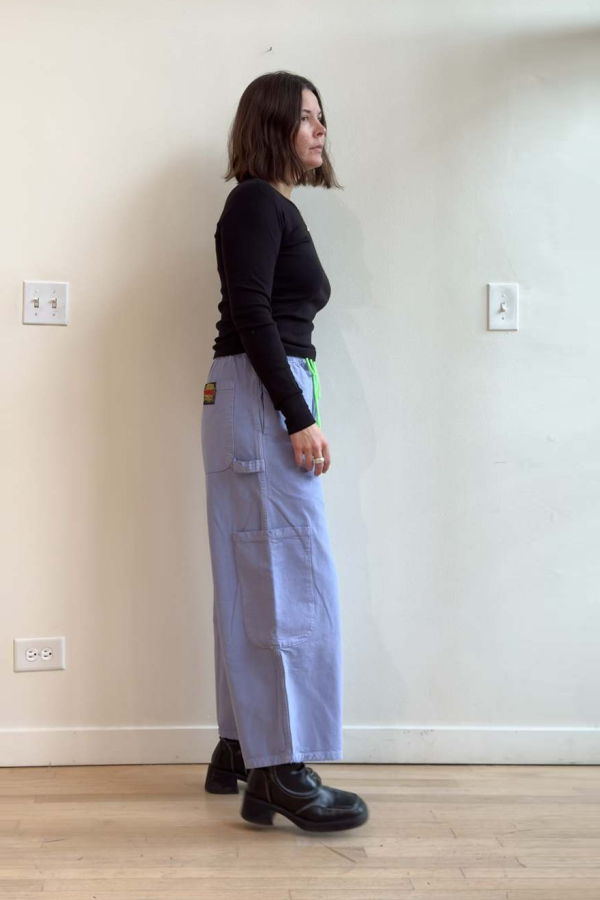 Meals Canvas Chef Pant - Lavender