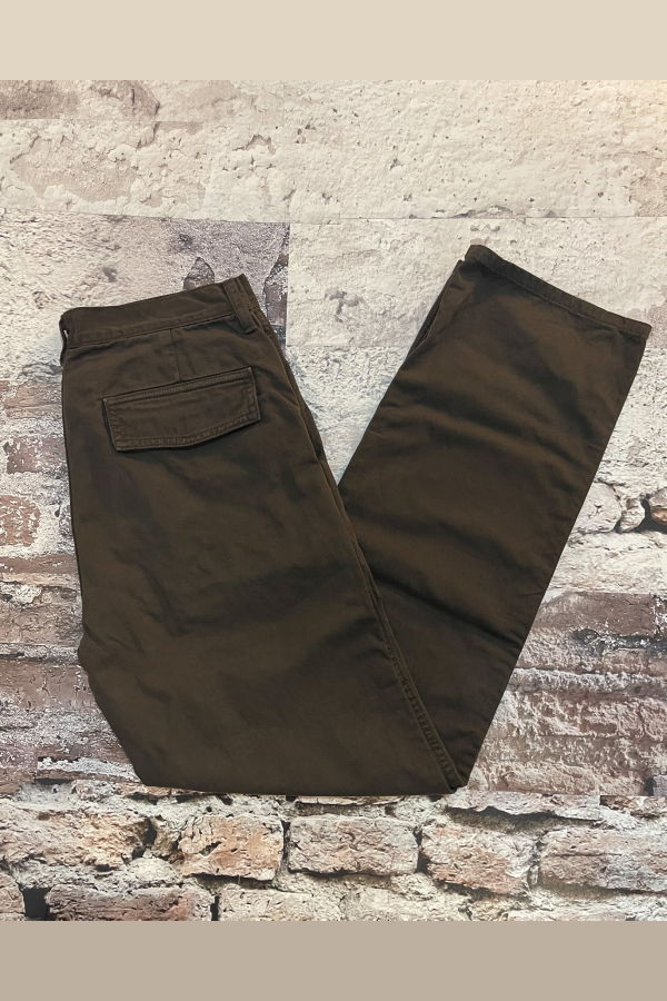 Asher Cadden Cargo Twill Pants - Chocolate