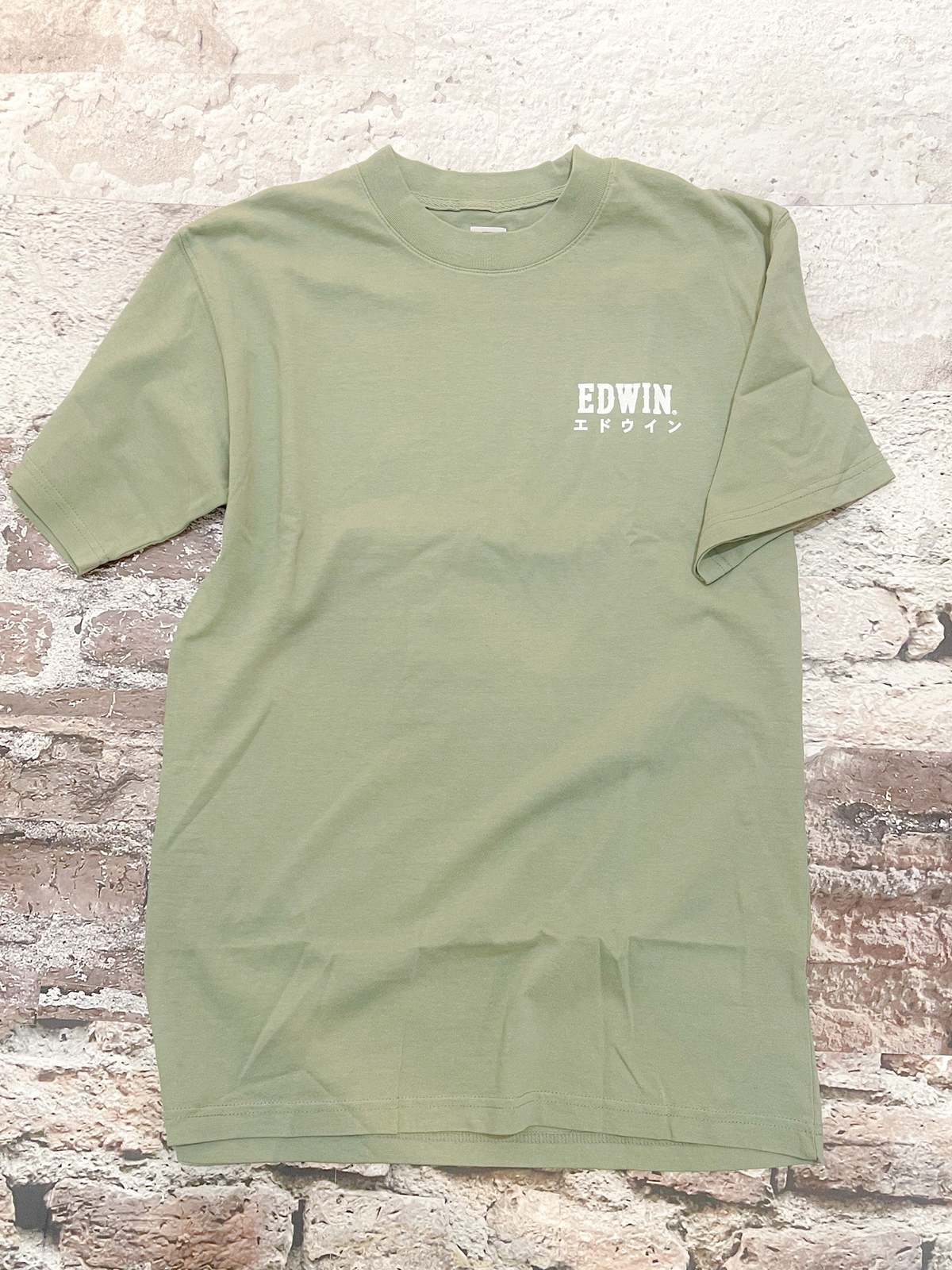 Edwin Daikoku Tee - Sage - Image 1 of 1