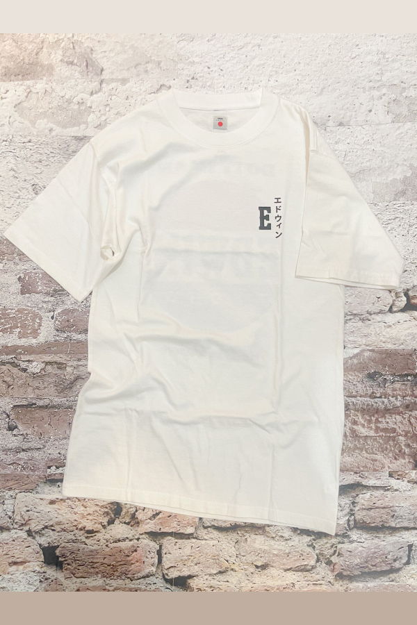 Edwin Datsun Tee - White