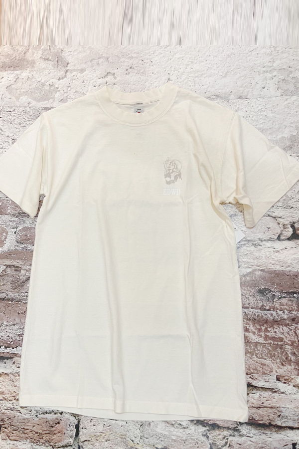 Edwin Smokin Cowgirl Tee - Natural